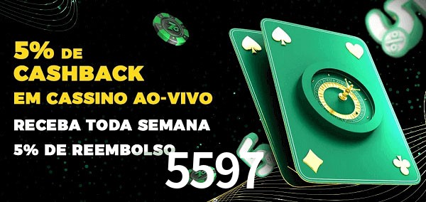 Promoções do cassino ao Vivo 5597